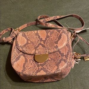 Saddlebag style purse